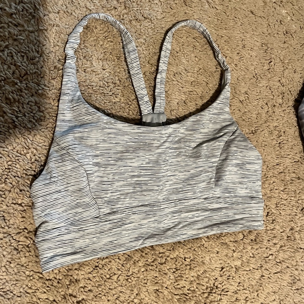 Lululemon Sports Bra Grey